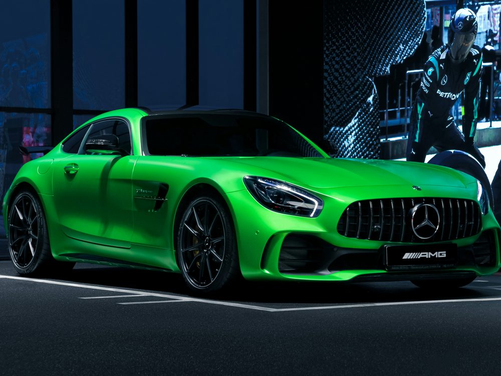 High-performance sports car